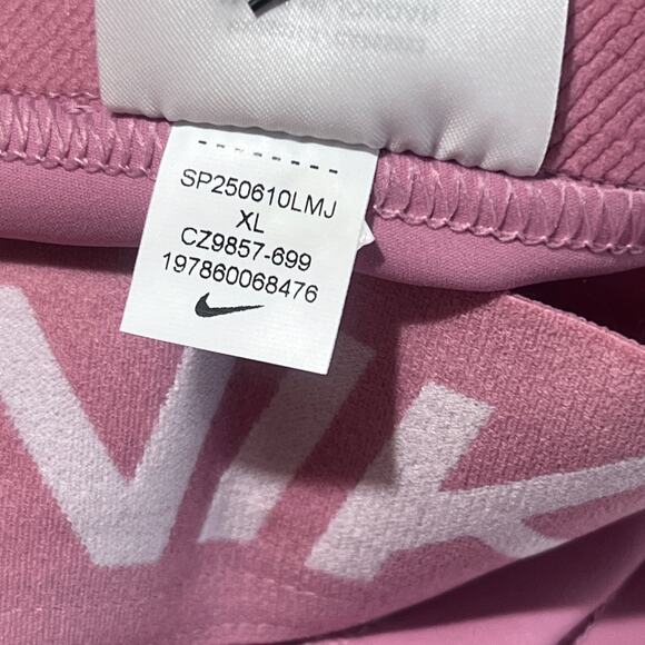 Nike Pro Dri-FIT Shorts Women’s XL Pink 3" Training Compression NWT $32 - Picture 4 of 7